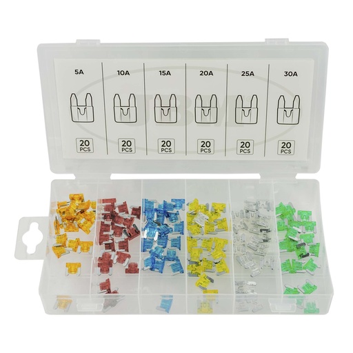 [JBM53380] ESTUCHE FUSIBLES MINI 120 PIEZAS