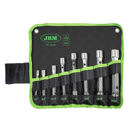 [JBM53420] SET 8 UN.LLAVES DE TUBO