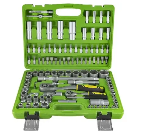 [JBM53732] ESTUCHE HERRAMIENTAS 108 PZAS CON VASOS HEXAGONAL