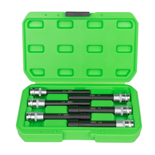 [JBM53915] J.LLAVES VASO 1/2"6P.TORX LARGOS