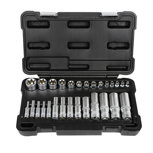 [JBM54141] SET 28 VASOS TORX CORTOS Y LARGO