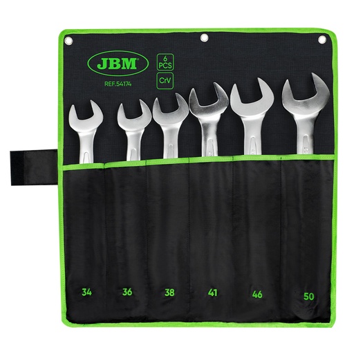 [JBM54174] SET DE 6 LLAVES COMBINADAS