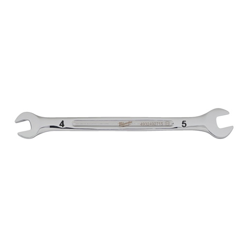 [MIL4932492715] Llave fija de doble boca abierta 4x5mm