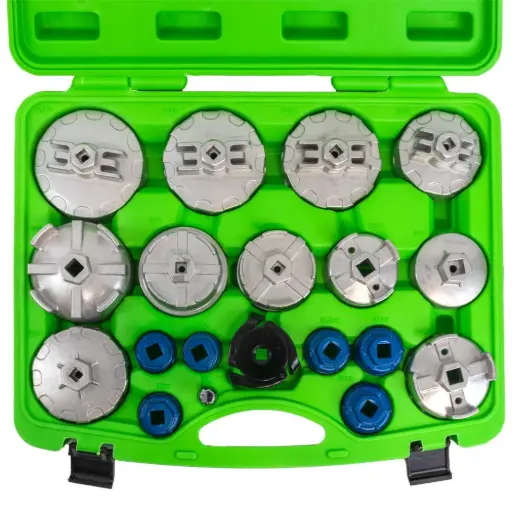 [JBM54068] JUEGO DE EXTRACTORES PARA FILTROS DE ACEITE / 19PCS EN ALUMINIO