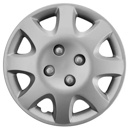 [KOS1103.0000823] JUEGO 4 TAPACUBOS NAVI PLATA 13¨