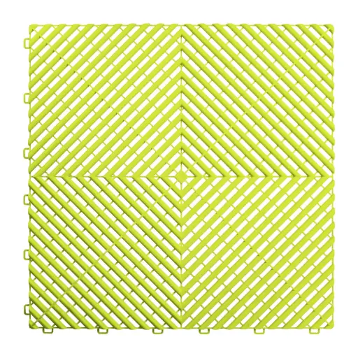 [JBM54908] BALDOSA AMARILLA PERFORADA DE PP PARA SUELO